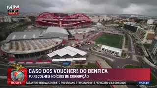 TVI revela que PJ suspeita de corrupção em refeições de 600 euros em vouchers do Benfica