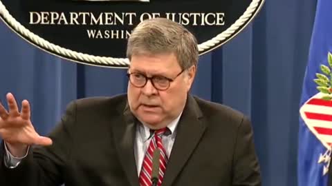 Bill Barr Says He Will Not Bring Special Counsel To Investigate Election Fraud