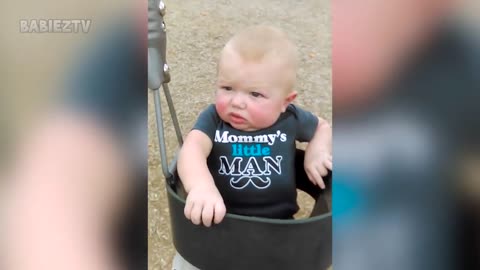 Top funny relationships of SURPRISED babies, Try not to laugh