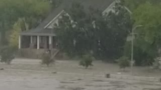 Emergency Airlift in Houston, Texas due to Hurricane Harvey