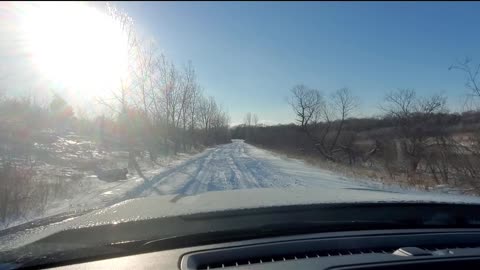 Winter Drive - Test Video