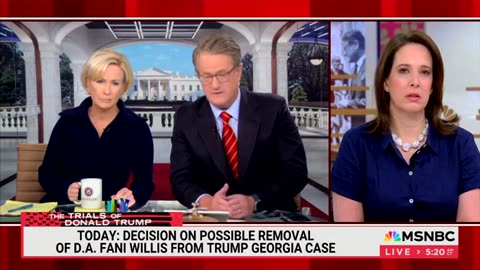 ‘Absolute Clown Show’: Joe Scarborough Rails Against Judge's Decision to Keep Fani Willis