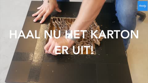 Van saai IKEA tafeltje tot kunstwerk! | Handig