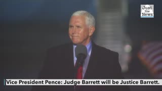 VP Pence: Judge Barrett will be Justice Barrett