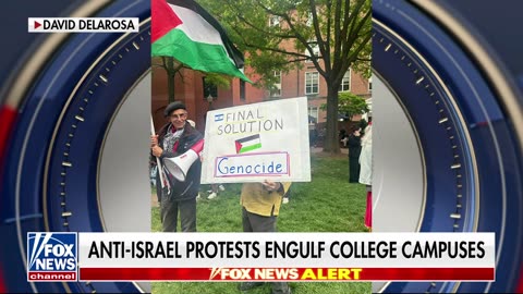 GWU student sends message to Biden: 'Israel isn't going anywhere'