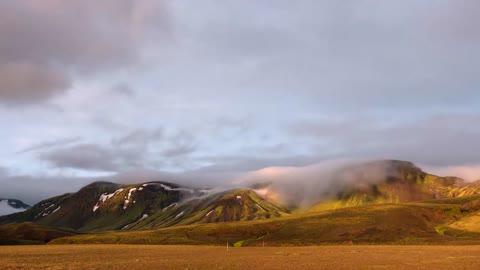 mountains beautiful and sky