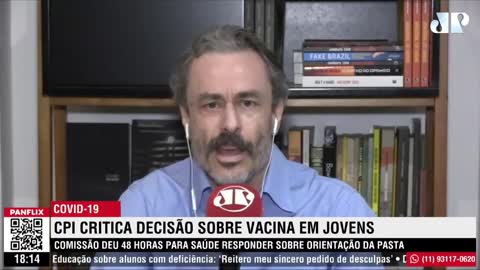 Vacinação e Morte de Adolescentes no Brasil e no Mundo.
