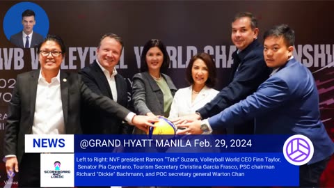 Philippines bids to host FIVB Men’s Volleyball World Championship 2025!