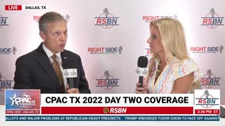 CPAC 2022 in Dallas, Tx | Interview With Congressman Brian Babin 8/5/22