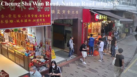 長沙灣道，彌敦道 Cheung Sha Wan Road, Nathan Road, mhp2570 #利口福快餐店 #彌敦道 #NathanRoad #長沙灣道