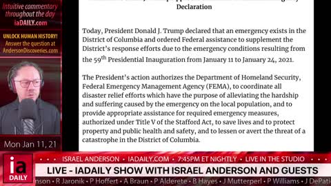 Israel Anderson - iaDAILY Show - 210111