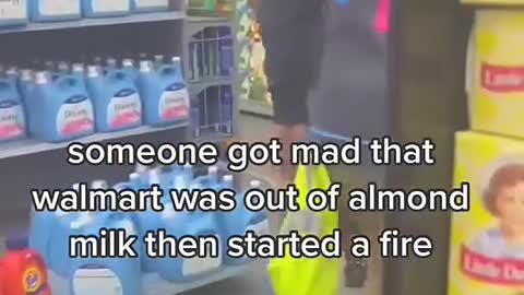 How can good goods in the supermarket spontaneously burn