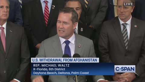 Rep. Waltz: We Do Not Let Terrorists Dictate When We Get Our People Out