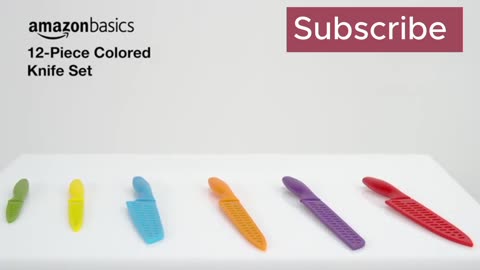 The Ultimate Guide to Using the Amazon Basics Color-Coded Knife Setvvvv