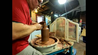Throwing a Tall Vase with 6 lbs of Clay