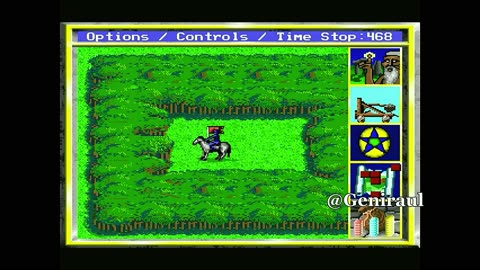 King's Bounty (DOS, 1990): How to access the inaccessible piece of land in Saharia