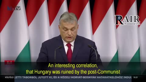 Viktor Orbán: Christian Hungary will not allow 'the Soros Plan to resettle a foreign population'