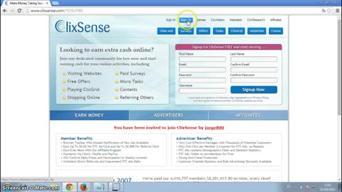 como registrarse en clixsense dinero a paypal gratis