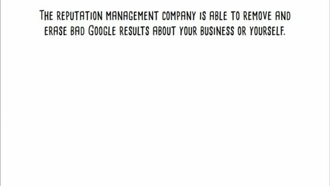 Reputation Management Company - The Best in Online Reputation Repair & Removals