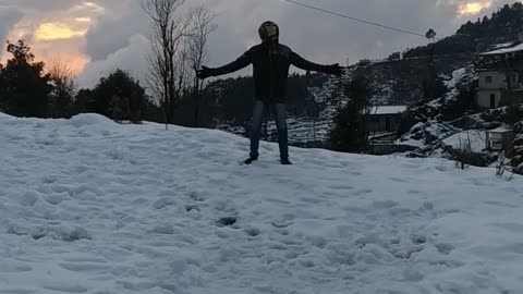Walk on the snow