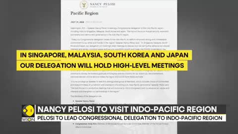 The U.S. gives in to pressure from China Taiwan is not included in Pelosi's itinerary_batch
