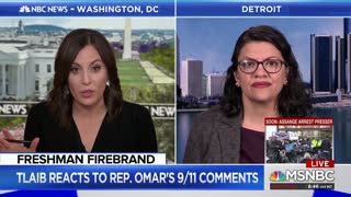 Rashida Tlaib defends the 9/11 comments made by Ilhan Omar