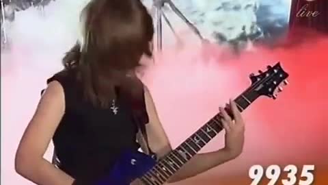 MAGIC GUITAR 12years old guy Rony Slovakia got talent