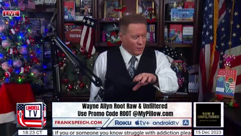 Wayne Allyn Root Raw & Unfiltered - December 15th, 2023