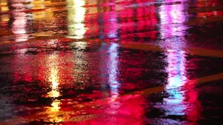 Amazing Mixed Colors With Street Rains Flash Rainbow