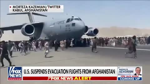 U.S. Suspends Evacuation Flights From Kabul