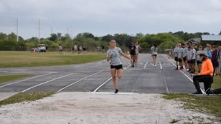 Paige's 13'7" Long Jump