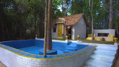 Swimming Pool for Jungle Residence Villa House