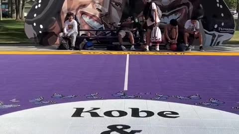 Anaheim, CANew Kobe & Gigi Bryant Basketball Court