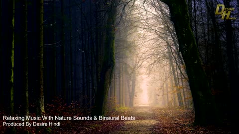 Relaxing Music With Nature Sounds & Binaural Beats, Stress Relief, Meditation Music