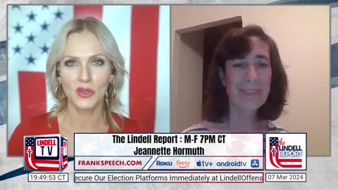 Gillespie County, TX Jeannette Hormuth on FrankSpeech Lindell Report 03-12-24