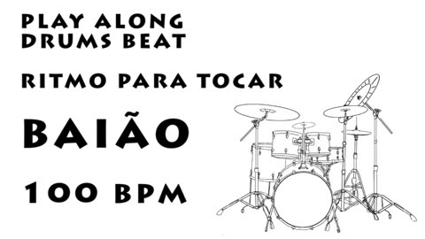 Percussao de Baiao 100 BPM - Baiao Percussion 100 BPM