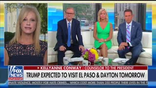 Kellyanne Conway slams Trump critics over mass shooting