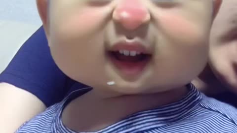 Baby video, Korean baby, Asian baby, cute exercise video, cute baby.