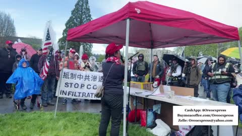 The People's Convoy - Morning meeting and Washington state capital rally 4/30/2022