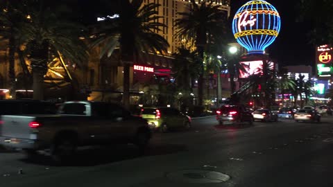 Bourne Identity Movie Crash Scene on Las Vegas Strip