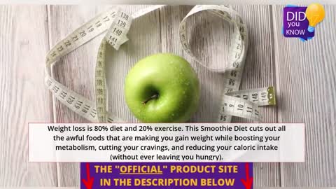 The Smoothie Diet 21 Day Rapid Weight Loss Program Review _ How To Lose Weight Naturally And Fast