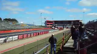 Chevy 2 at the drag strip