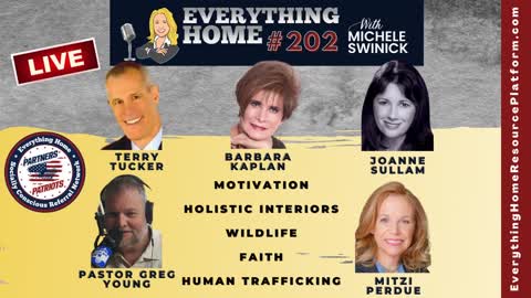 202 LIVE: Motivation, Holistic Interiors, Wildlife, Faith & Human Trafficking ***MUST LISTEN TO***