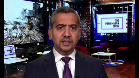 Muslim anchor Mehdi Hasan quit American TV on live show.