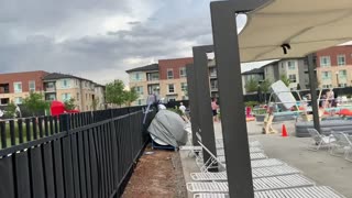 Storm Causes Massive Mattress Migration