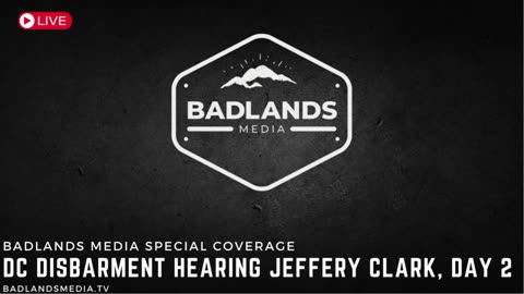 DC Disbarment: Jeffery Clark Hearing, Day Two
