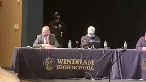 Patriots are angry at Windham NH meeting over voter fraud with the election