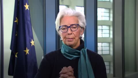 Il presidente della Banca centrale europea Christine Lagarde