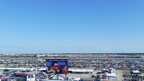 Daytona 500 2022! Thunderbird National Anthem Flyover