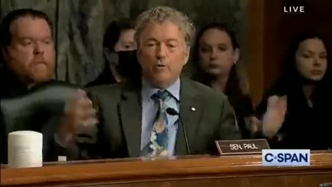 Rand Paul: "do you know who the greatest propagator of disinformation in the history of the world is? US government"